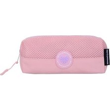 Karokstore Lemonade Pencıl Case Meshy Pınk Kalem Kutusu