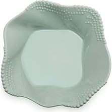 Karokstore Maris Melamin Mint Yeşili Çukur Tabak 21.7X21.4X4.3 cm