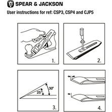 Karokstore & Jackson C3,1 Cts9 22,9 cm Marangoz Açısı, 9 Inç