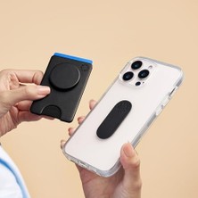 Karokstore Popsockets Popwallet+ Entegre Değiştirilebilir Poptop - Siyah