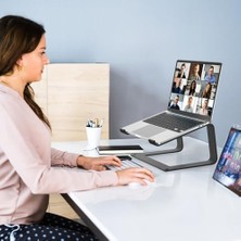 Karokstore Gleyo Masaüstü Için Dizüstü Bilgisayar Standı Çıkarılabilir Alüminyum Bilgisayar Yükseltici Taşınabilir Dizüstü Bilgisayar Tutucu MacBook Air, Pro,, Hp, ve Tüm 10-16 Inç Dizüstü