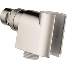 Karokstore Kolay Kurulum El Duş Başlığı Tutucusu Modern Fırçalanmış Nikel, 04580820