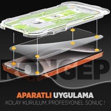Karokstore 17 Pro Max (6.9") Için Kolay Kurulum Ekran Koruyucu Otomatik Toz Toplayan Hava Kabarcığı Bırakmayan Dokunmatik ve Görüntü Kalitesini Bozmayan 17 Pro Max Ekran Koruyucu Cam