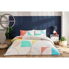 Karokstore Luvina  Standart  Nevresim Takımı, Turkuaz, Çift Kişilik