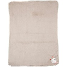 Karokstore Baby 68641 Sevimli Battaniye Kahverengi Baby Fehn