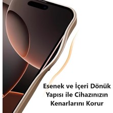 Karokstore 16 Pro Max Için Magsafe ile Uyumlu Kılıf Drof Darbelere Dayanıklı Buzlu Arka Kapak Sararma Karşıtı Yükseltilmiş Lens Güçlü Manyetik Tutuş 16 Pro Max ile Uyumlu Kılıf