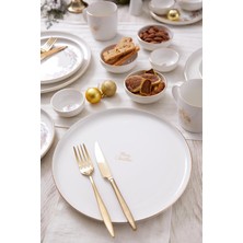 Karokstore Porselen Joy 4 Parça 27 Santimetre Servis Takımı