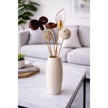 Tropikal Natürel Dekoratif Karışık Kuru Çiçek Vazo Çiçeği