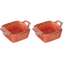 Karokstore 04ALM001627 Seasons Çorba Kasesi, Porselen 2li Paket
