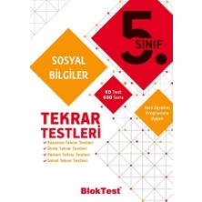 Karokstore 5.sınıf Sosyal Tekrar Testleri