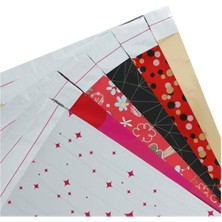 Karokstore Hediye Poşeti 30X35 100 Adet Kendinden Bantlı Hediye Paketi Poşeti