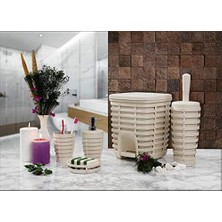 Karokstore M-SAS06-09 5 Li Banyo Seti, Bej