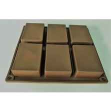 Karokstore Kek Kalıbı Silikon Kahverengi ECMELNM429