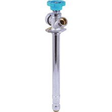 Karokstore 8 Inç  Sillcock, 1/2 x 3/4 Inç Mht, Pirinç Tesisat Armatürü Bağlamak Için Itin, Pex Boru, Bakır, Cpvc, Pe-Rt, Hdpe, 24628LF