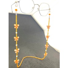 Optic Plus Kelebekli Çocuk Gözlük Ipi / Zinciri Turuncu