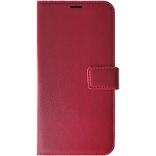 Karokstore Oppo Reno 2z Için Kılıf Delux Wallet Kırmızı [reno 2z ile Uyumlu Kılıf - Kırmızı]