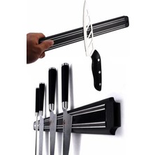 Karokstore Mıknatıslı Paslanmaz Duvar Bıçak Askısı Standı 55 cm