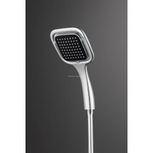 Karokstore Proaletkare Duş Başlığı, Yüksek Basınçlı, Su Tasarruflu, Ultra Dayanıklı, Yüksek Kalite, Şık Tasarım, Ekonomik El Duşu (Kare)