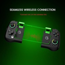 Karokstore X4 Aileron Bluetooth Mobile Gaming Controller For With Hall Effect Joysticks - Split With Carrying - Play Immortal, Minecraft, Fortnite, Trigger 2 & More