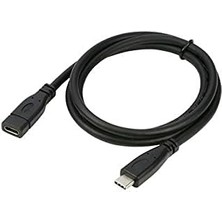 Karokstore 1.8 Metre USB Type C Extension Cable - Dişi Erkek Usb-C USB Erkek Dişi Typec Kablo Erkek Dişi Type-C Kablo