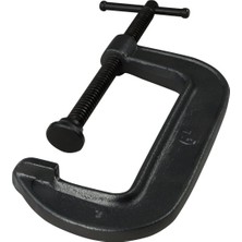 Karokstore 540-6 Sfero Alaşımlı C-Kelepçe, 6 In. x 2 3/4 Inç Boğaz Derinliği ve 2,5 Lb Sıkıştırma Kuvveti