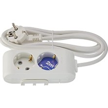 Karokstore 2li Topraklı Kablolu Ç.k 2mt Priz