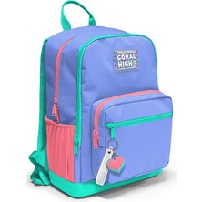 Karokstore Dört Bölmeli Derin Mavi Ortaokul Çantası - Erkek Çocuk