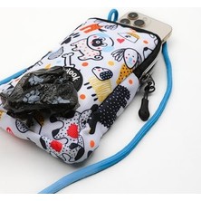 Karokstore Pawlook Cep Telefonu Çantası –dışkı Poşeti, Fermuarlı, Gizli Poşet Gözü, Köpek Gezdirme Için Ideal,