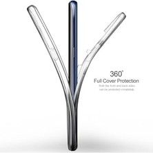 Karokstore 7 Plus 360 Derece Kılıf Şeffaf Silikon Ön Arka Kmp ile Uyumlu