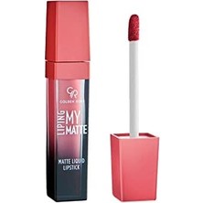 Karokstore Golden Rose gr Lıpıng My Matte No:08 1 Paket (1 x 5 Ml)