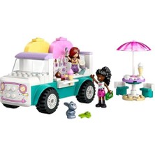 Karokstore Heartlake City Dondurma Kamyonu 42644-4 Yaş ve Üzeri Kız ve Erkek Çocukları Için Mini Bebek Içeren Yaratıcı Oyuncak Yapım Seti, Doğum Günü Hediyesi (92 Parça)