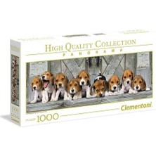 Karokstore - 1000 Parça Hq Panorama Yetişkin Puzzle - Beagles