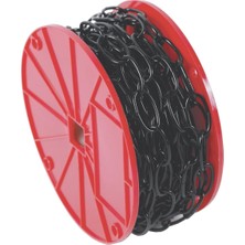 Karokstore 792826 Dekoratif Zincir, Ticari Boyut 10 x 50 Feet, Siyah Kaplama