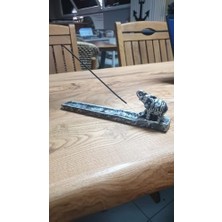 Karokstore Seb  Sertmix Tütsü Hediyeli Dekoratif Fil Tütsülük (Gümüş)