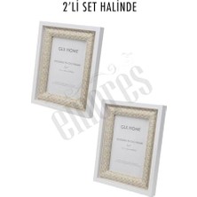 Karokstore Ahşap Resim Çerçevesi 2'li Set Halinde 13 x 18 cm Boyutunda