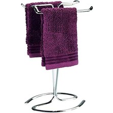 Karokstore 55658ES Havlu Rafı, Çelik, Gümüş, 2'li