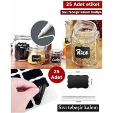Karokstore Life 25 Adet Kavanoz Baharat Kalemli Etiketi MIT1102