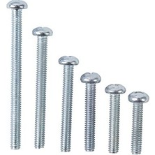 Karokstore Bender SK-832T Elektrikçi Vida Seti, 8 – 32 Yuvarlak Yıldız, 20 Adet, 7,5 Cm, 1,4 Cm, 1,6 Cm, 2 Inç Elektrikli Vida, 120 Adet Kit