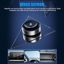 Karokstore Vakumlu Araç Içi Telefon Tutucu Torpido Üstü Araç Gögse Vakum Sayesin Çok Güçlü Manyetik Tutucu Iphone 12-16 Pro Max Telefon Tutucu Elektronik Vakum Çekici Premium