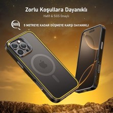 Karokstore The Future 16 Pro Kılıfı, Uyumlu Telefon Kılıfı, Desert Titanium