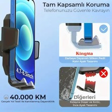Karokstore 360° Dönebilen Vakumlu Torpido ve Cam Için Araç Içi Telefon Tutucu
