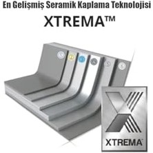 Karokstore Alüminyum Döküm Tencere Gri Cam Kapaklı 26 cm