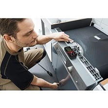 Karokstore KBL100 100M Profesyonel Li-Ion Şarjlı Lazer Metre, Kırmızı/siyah