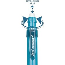 Karokstore Mekanık Kursun Kalem 07MM Okyanus Mavısı