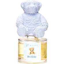 Karokstore 100 ml Mavi Ayıcık Seramik Taşlı New Baby Oda Kokusu
