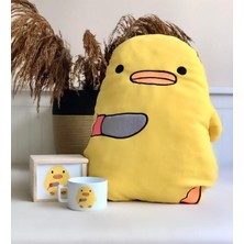 Karokstore Civciv Tasarımlı Kutulu Kupa ve Yastık Set