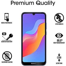 Karokstore Y6S 2019 Tam Kaplayan Temperli Cam Ekran Koruyucu Siyah