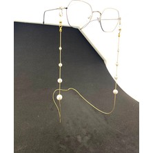 Optic Plus Sıralı Inci Boncuklu Gözlük Zinciri / Ipi