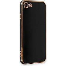 Karokstore Se 2022 Için Kılıf Olive Plated Siyah [ Se 2022 ile Uyumlu Kılıf - Siyah]