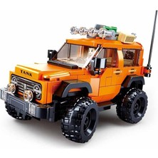 Karokstore Model Bricks Off Road Turuncu Yapım Seti, 302 Parça